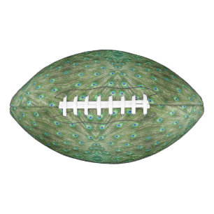 Football - Peacock Tail Feathers
