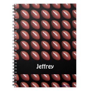 Football Personalized Notebook