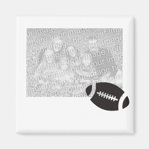 Football Photo Magnet Keepsake