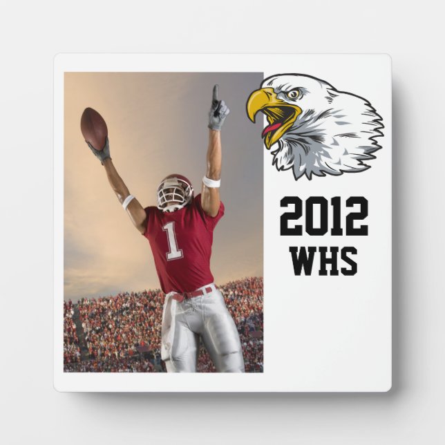 Football Photo Plaque - SRF (Front)