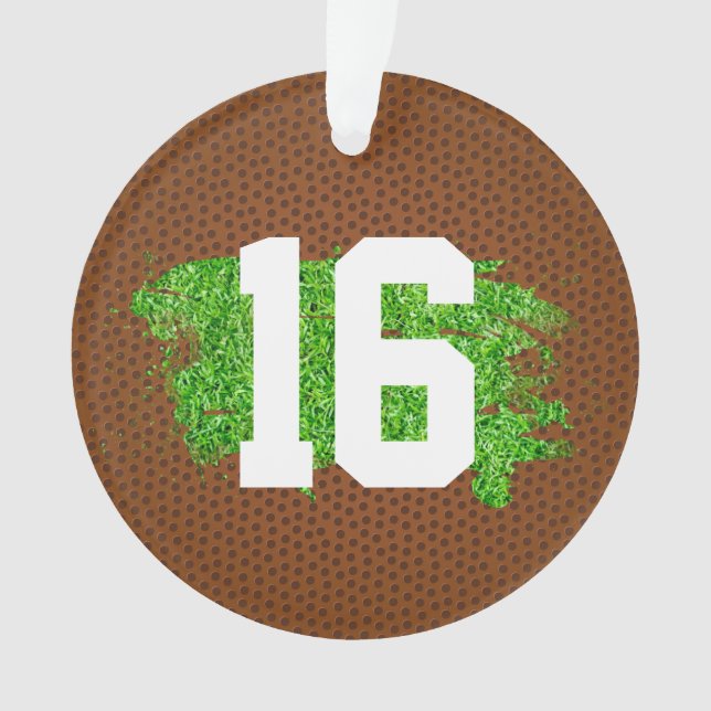 Football Pigskin Laces Turf NOMBRE DE PLATEAU Spor (devant)