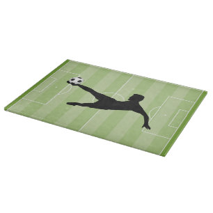 Football pitch cutting board