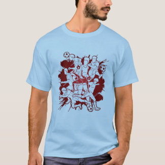 Football Play T-Shirt Design