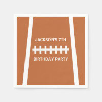 Football Player Ball Custom Sports Birthday Party