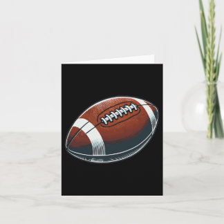Football - Player Field Fan Game Quarterback Runni Card