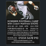 Football Player, Football Camp Advertising Flyer<br><div class="desc">Football Player,  Football Camp Advertising Flyers By The Business Card Store.</div>