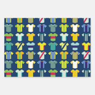 Football Player   Football Is My Sanctuary Wrapping Paper Sheet