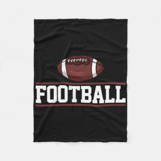 Football Player Gift Fleece Blanket