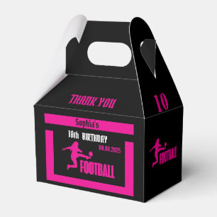 Football Player Girl, Football Girl Team Favour Bo Favor Box