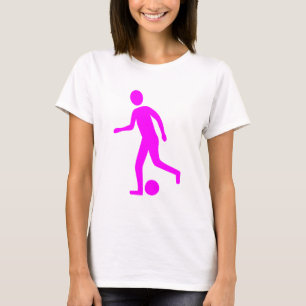 Football Player - Magenta T-Shirt