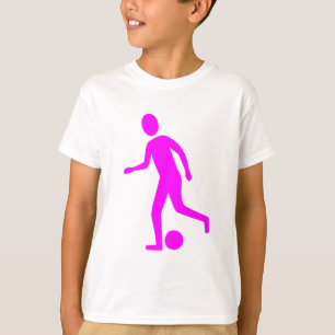 Football Player - Magenta T-Shirt