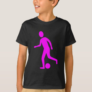 Football Player - Magenta T-Shirt