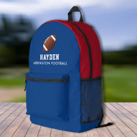 Football Player Personalized Team Colours Name