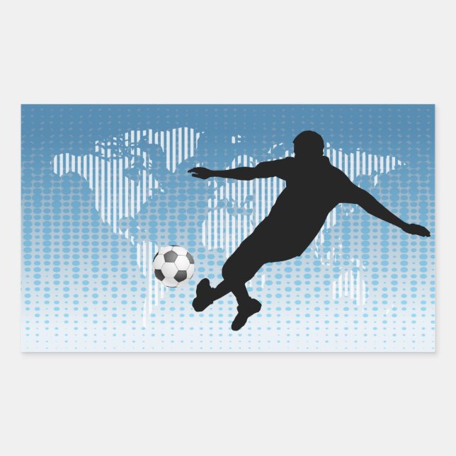 FOOTBALL PLAYER STICKER (Front)