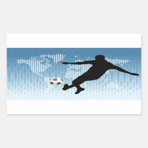 FOOTBALL PLAYER STICKER