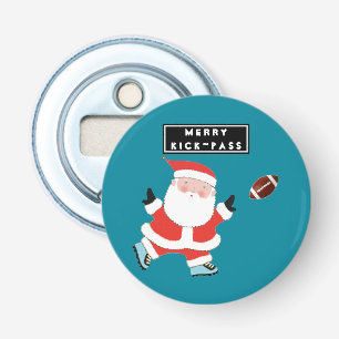 Football Player Stocking Stuffer Bottle Opener