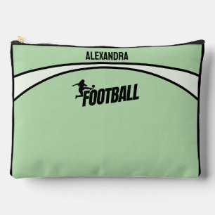 Football Player, Team, Birthday Gift     Accessory Pouch