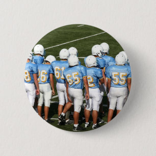 Football players 2 inch round button