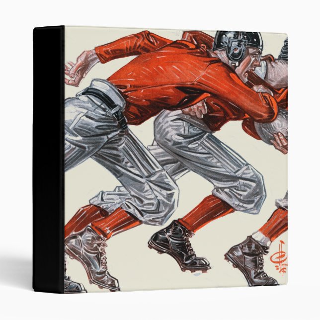 Football Players Binder (Front/Spine)