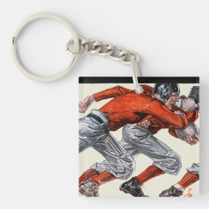 Football Players Keychain