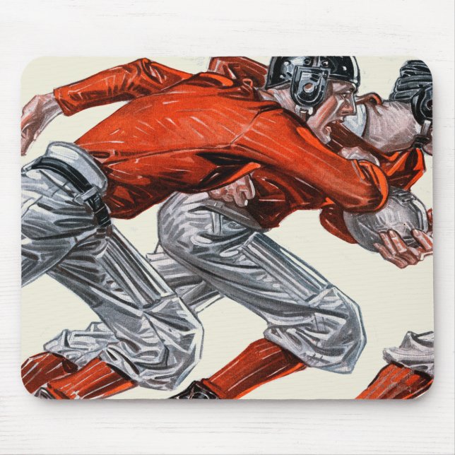 Football Players Mouse Pad (Front)