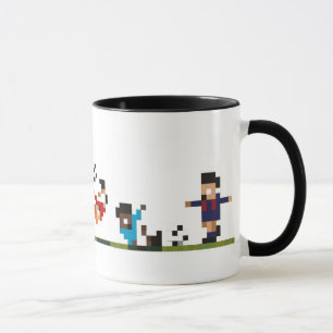 Football Players Mug - Pixelated Sensible Soccer