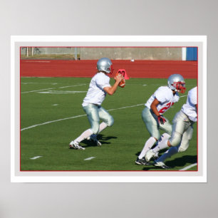 Football players poster