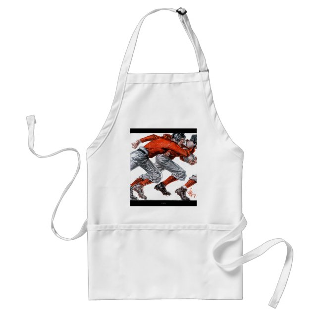 Football Players Standard Apron (Front)