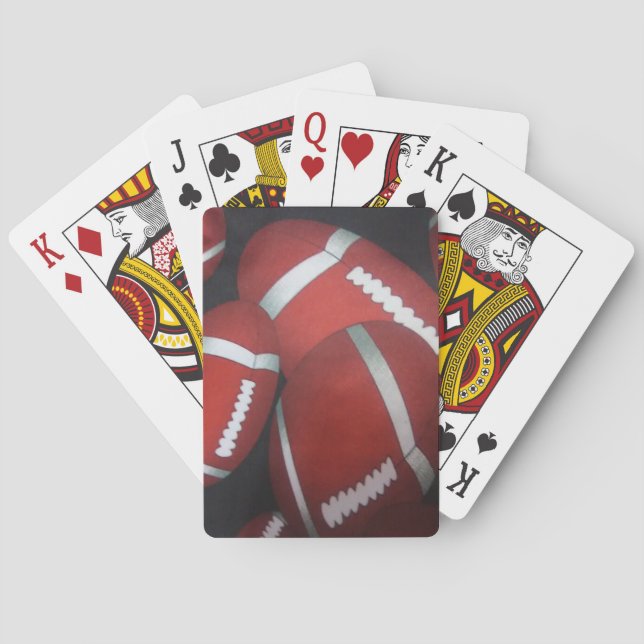 Football Playing Cards (Back)