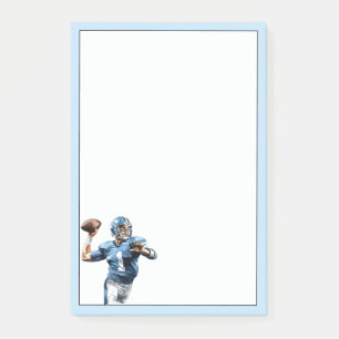 Football post-it notes