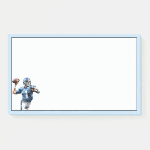 Football post-it notes