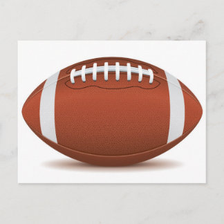 football postcard