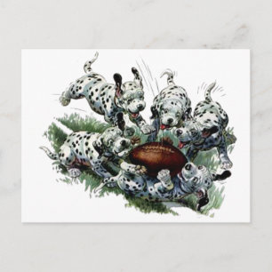 football postcard
