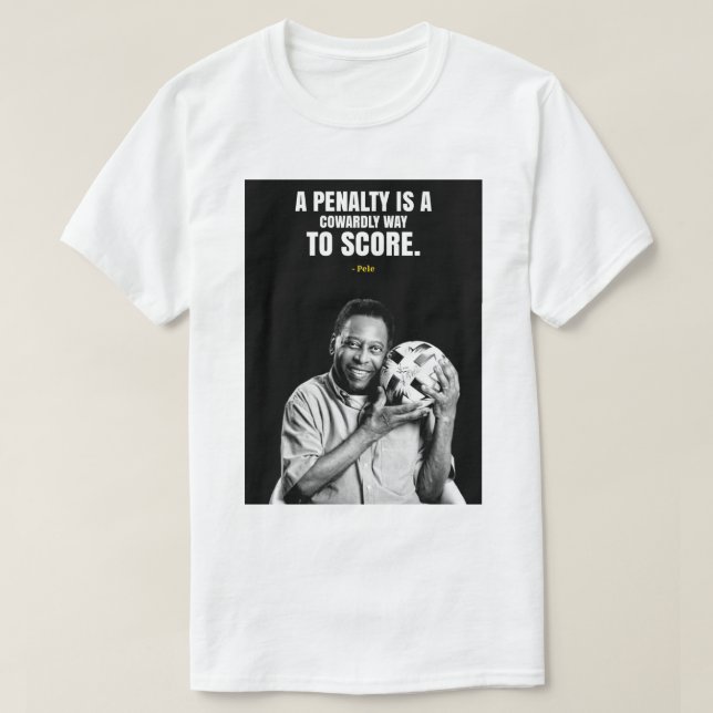 Football quotes moivation T-Shirt (Design devant)