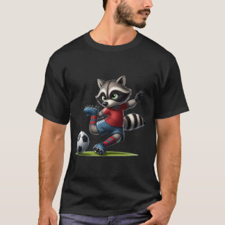 Football * Raccoon 5  T-Shirt