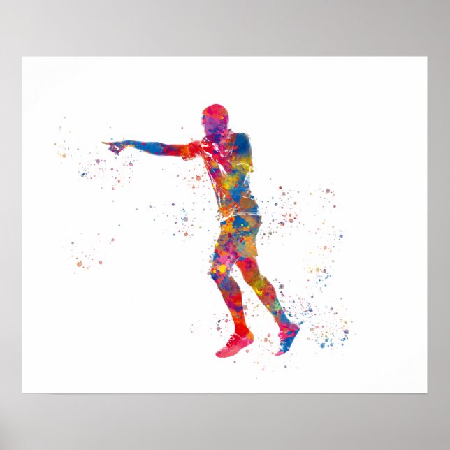 Football referee poster (Front)