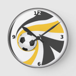 Football Round Clock