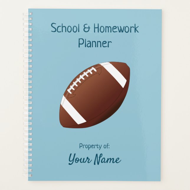 Football - School Planner - HAMbyWG (Front)