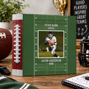 Football Scrapbook Binder