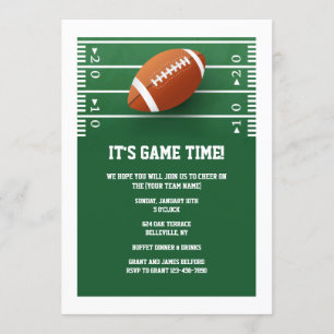Football Season Invitations