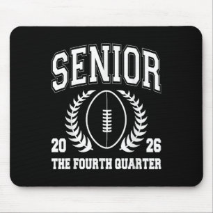 Football Senior Cl Of 2026 High School Senior 4th Mouse Pad