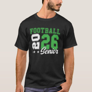 Football Senior Night Football Senior 2026 Graduat T-Shirt