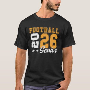 Football Senior Night Football Senior 2026 Graduat T-Shirt