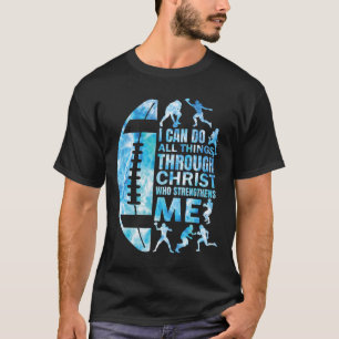 Football-shirt Christian Women Boys Men Christ Rel T-Shirt