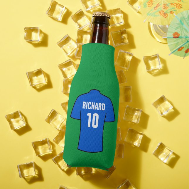 Football Shirt in Blue Bottle Cooler (In Situ Summer)