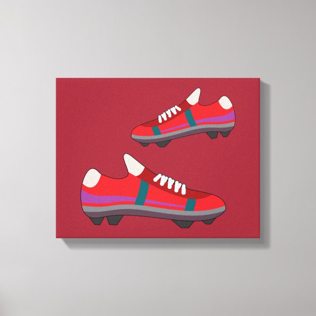 Football Shoes Canvas (Front)