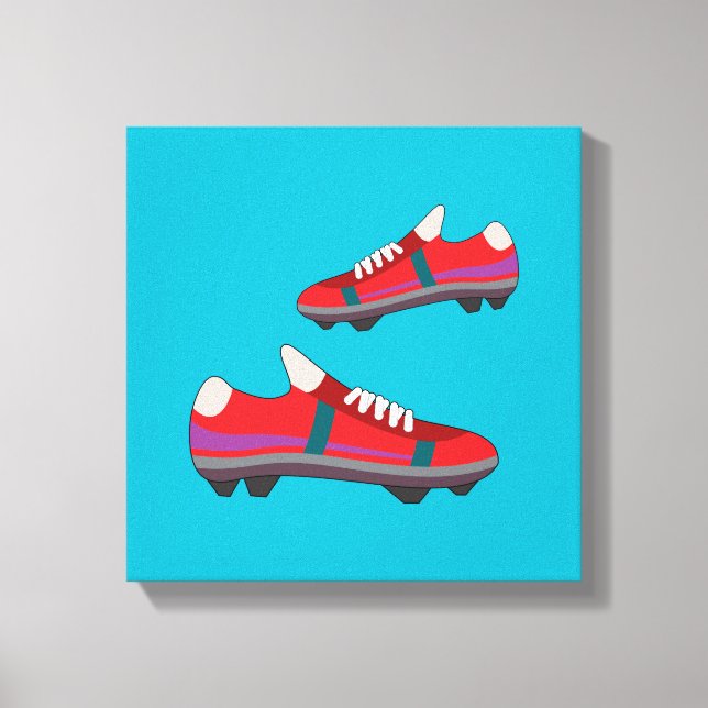 Football Shoes Canvas (Front)