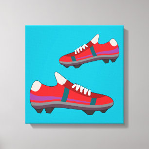Football Shoes Canvas