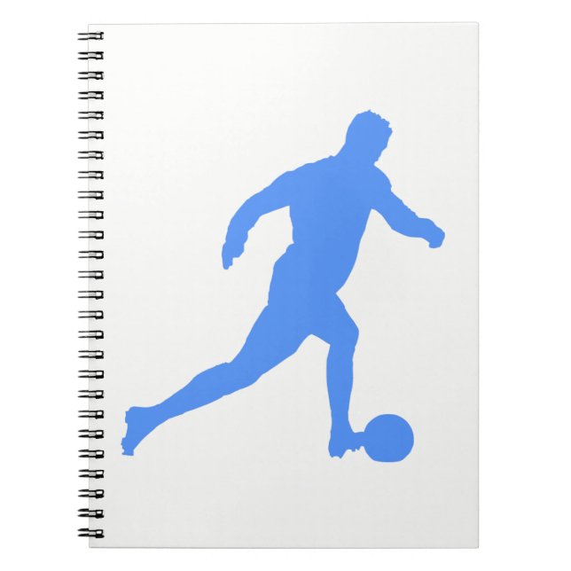 Football Silhouette Notebook (Front)