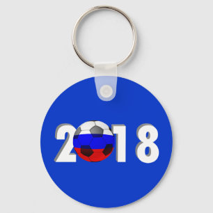 FOOTBALL SOCCER 2018 KEYCHAIN